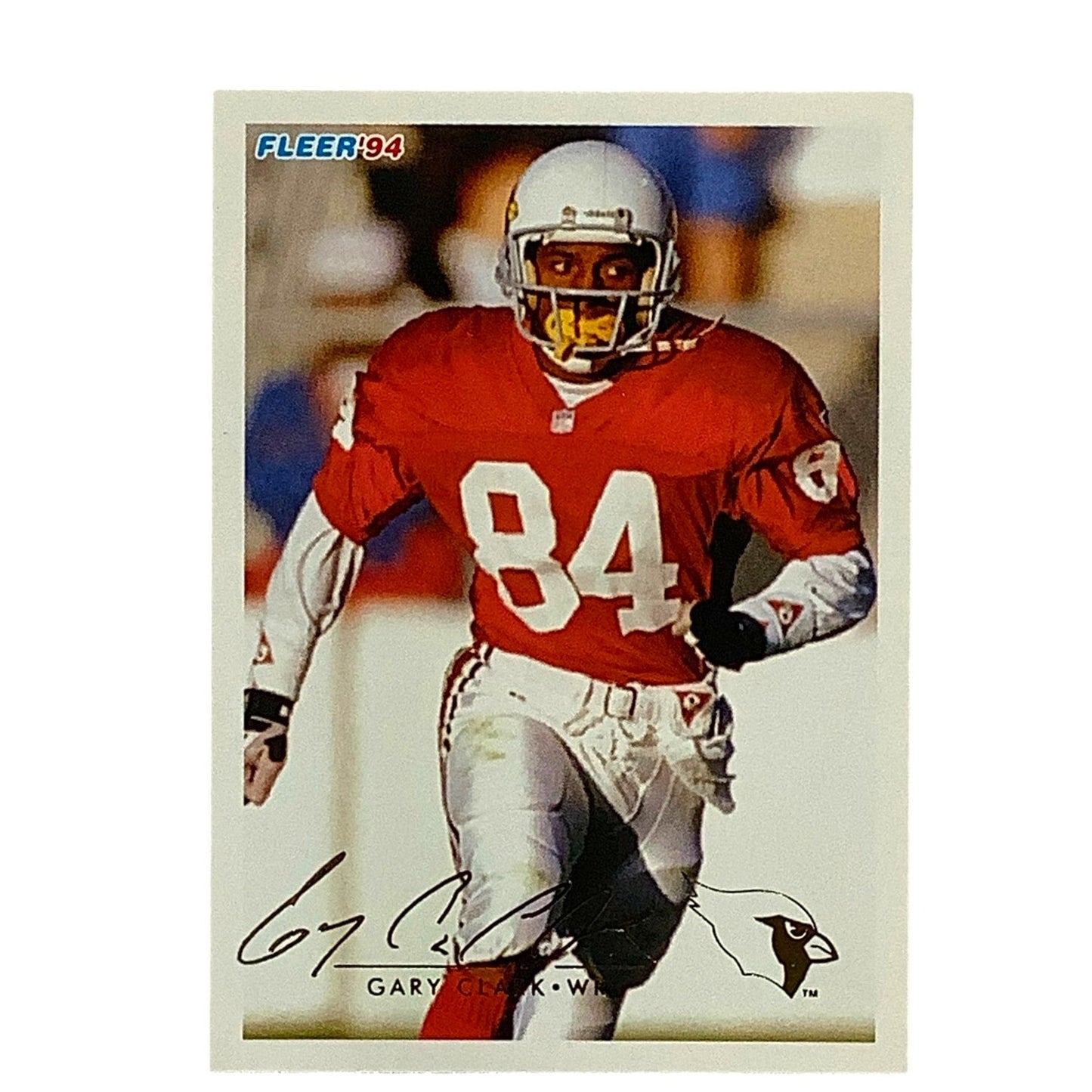 Gary Clark, Arizona Cardinals, NFL Fleer 1994 Card 7, EX/NM