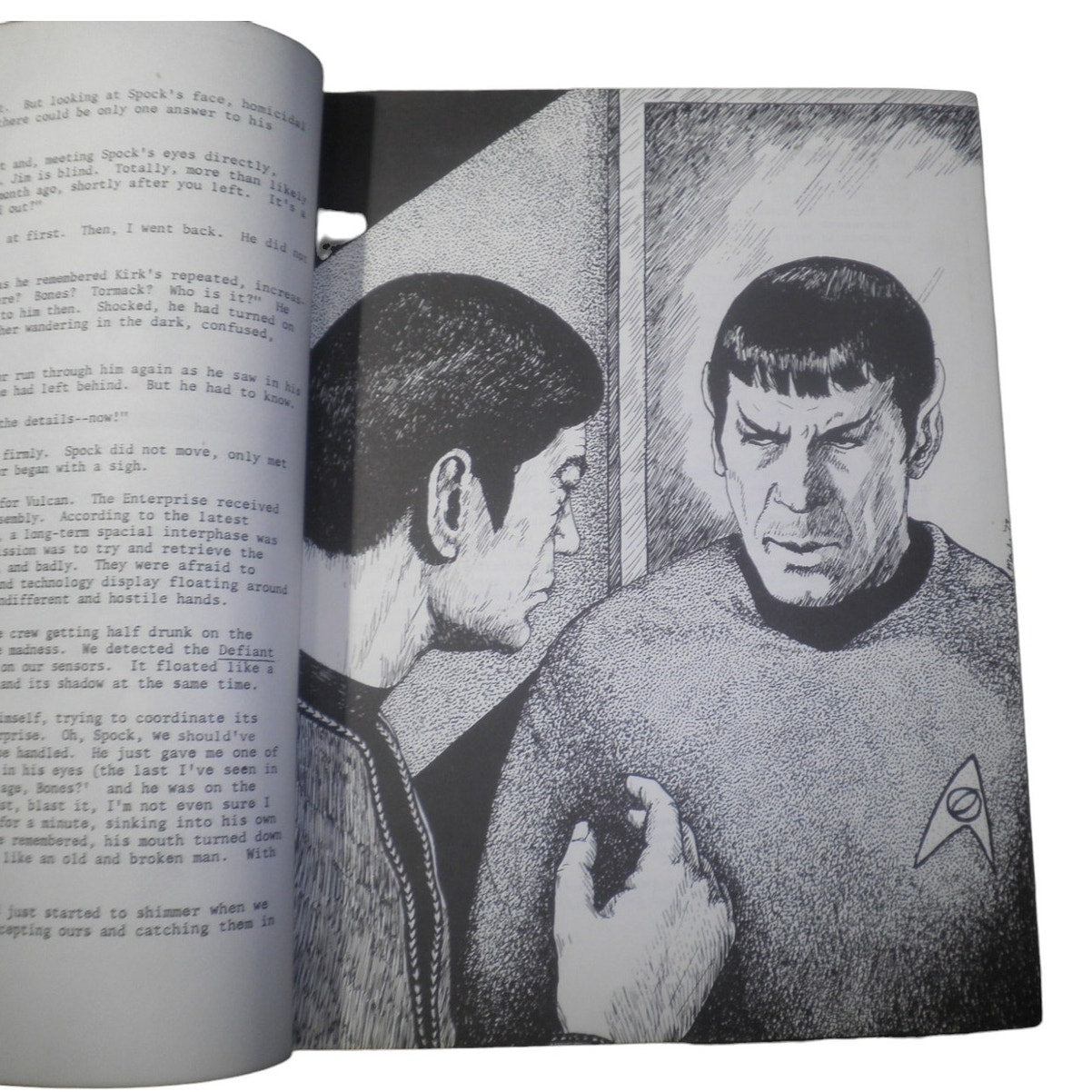 Star Trek Nightvisions Vintage Slash Fanzine (K/S) Copyright 1979, 1st Edition