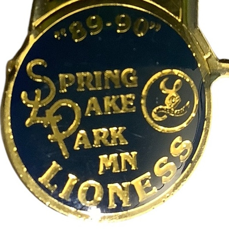 1990 Lions Club International, Spring Lake Park Lioness Broach Pin