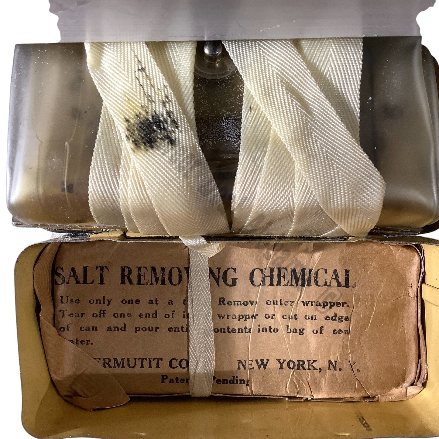 1951 Military Sea Water Desalter Kit, MK-2. Mfr. The Permutit Co., Birmingham NJ