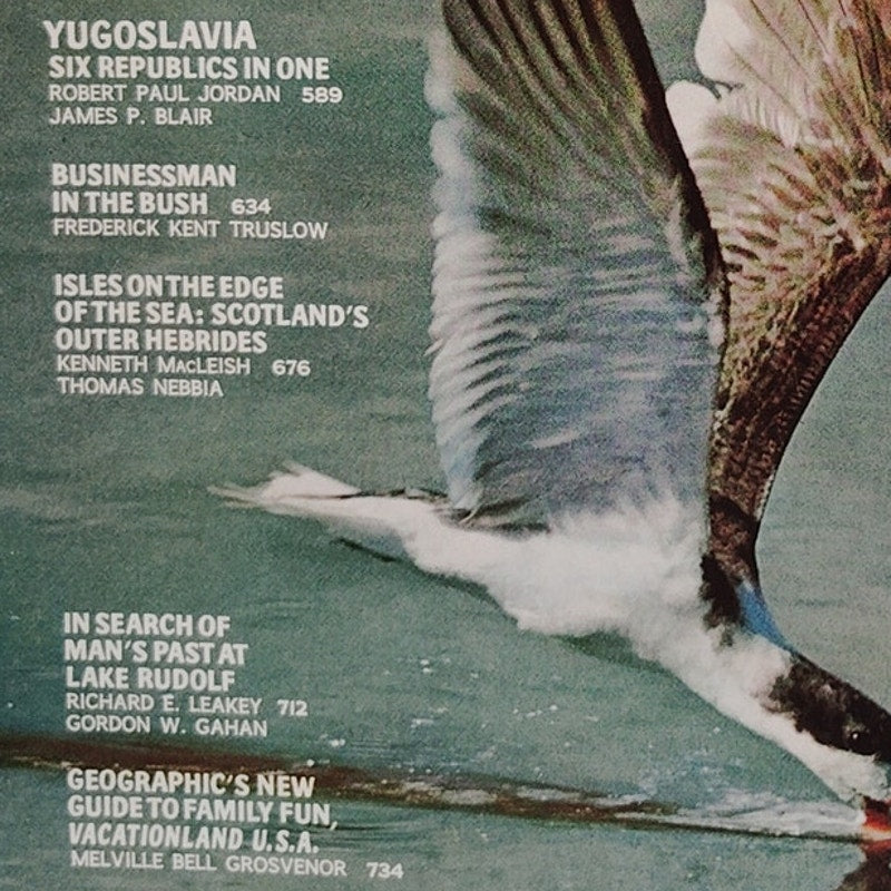 National Geographic– May 1970, Yugoslavia, Washington D.C., Business in the Bush