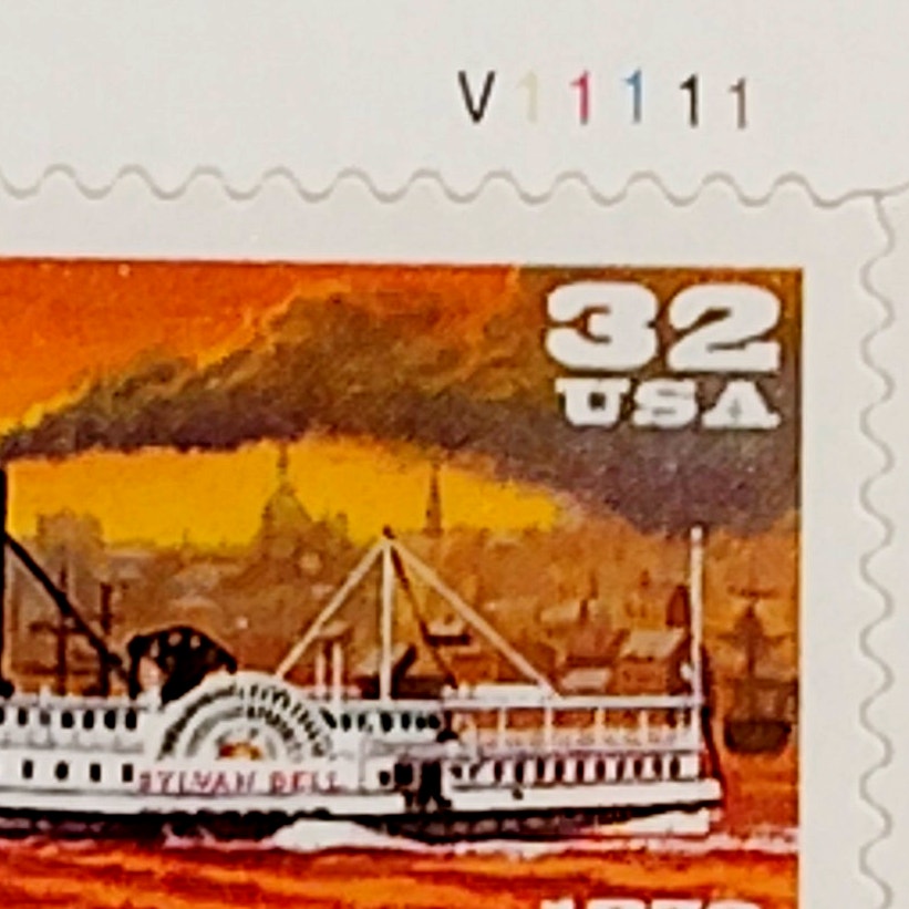 1996 Riverboats Strip of 5 MNH – Scott 3060–3064 Steamboats Series, V11111