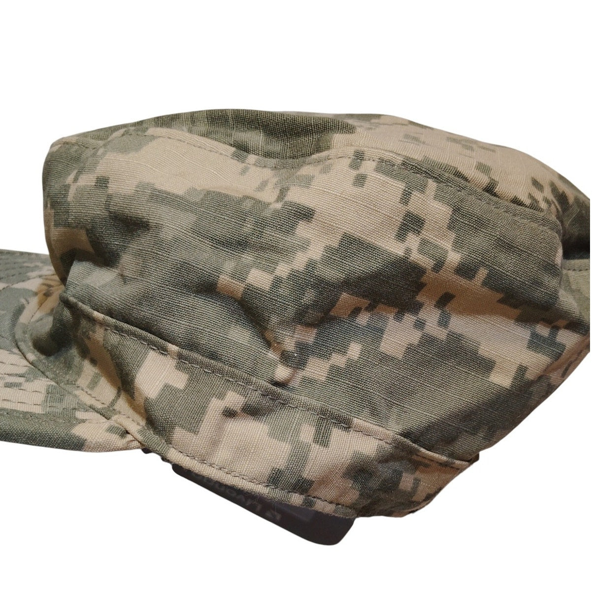 Digital ACU Camo Patrol Cap, Size 6-5/8, Ripstop, Sam Bonk Uniform Co., NWT