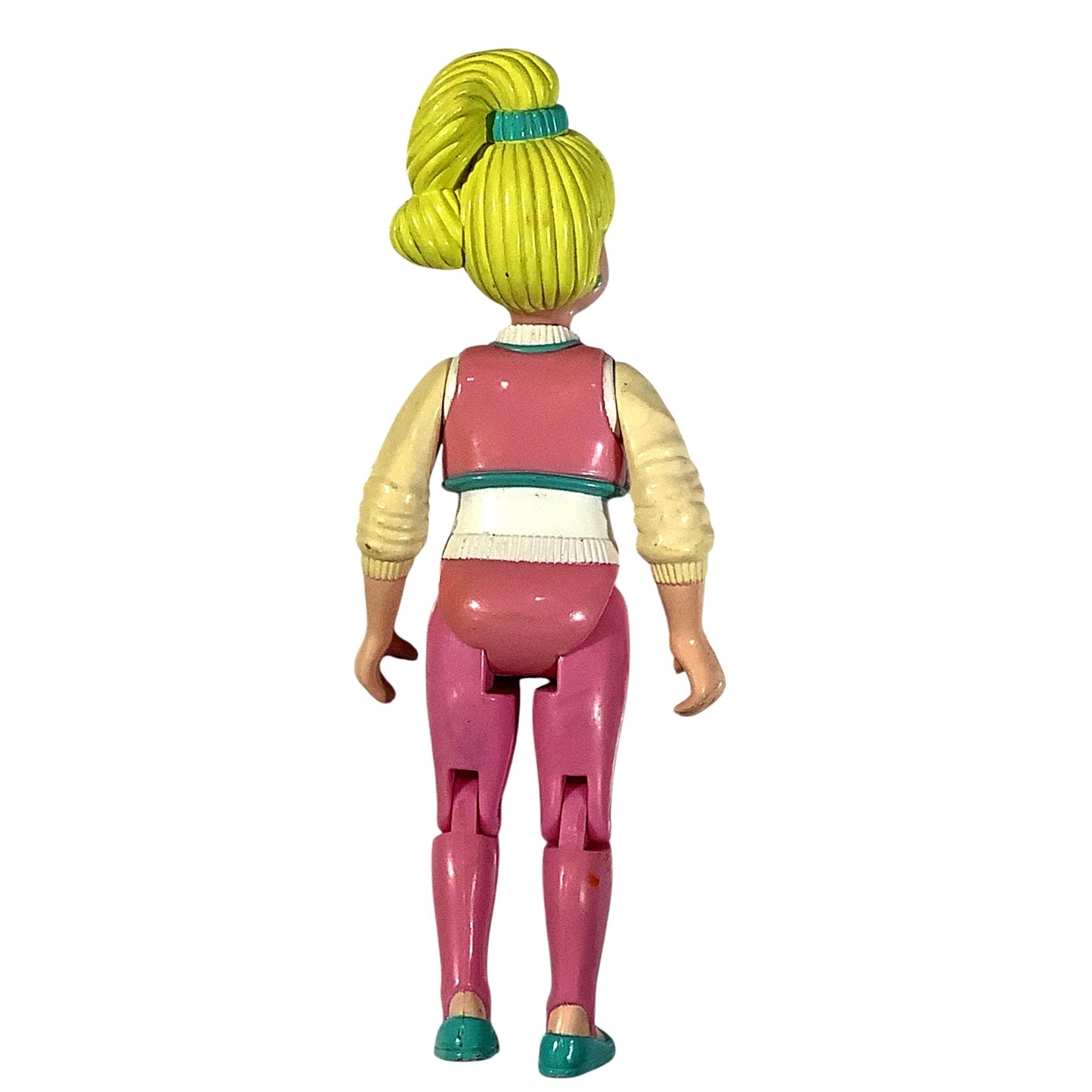 1994 Articulated Fisher-Price Loving Family Teen Blonde w/ Ponytail, Pink Outfit