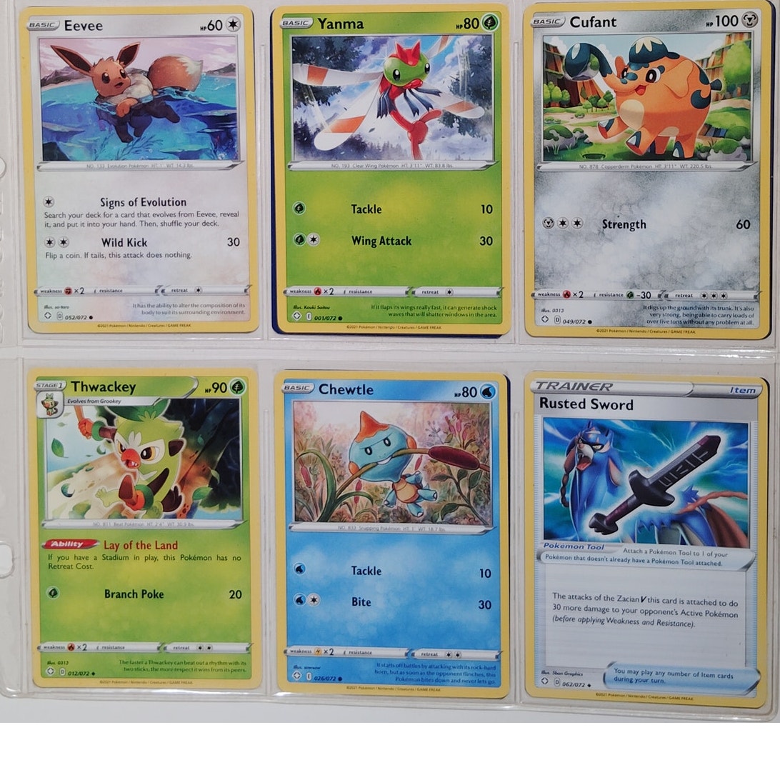 18 Random Pokémon Cards Pictured, Actual Photos Provided