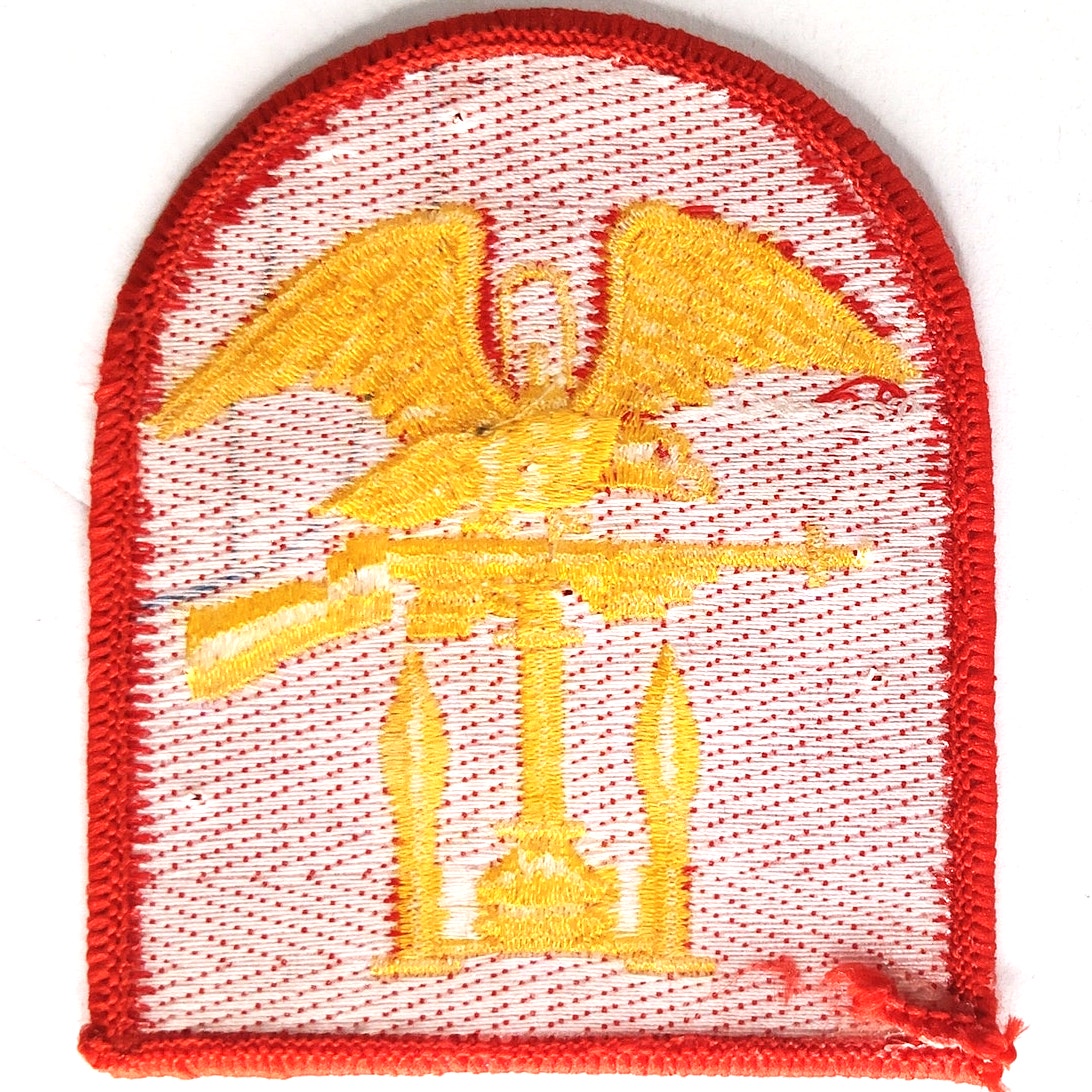 US Navy Amphibious Forces Novelty Patch WWII Eagle Anchor 3‑1/4" × 2‑3/4" Sew‑On