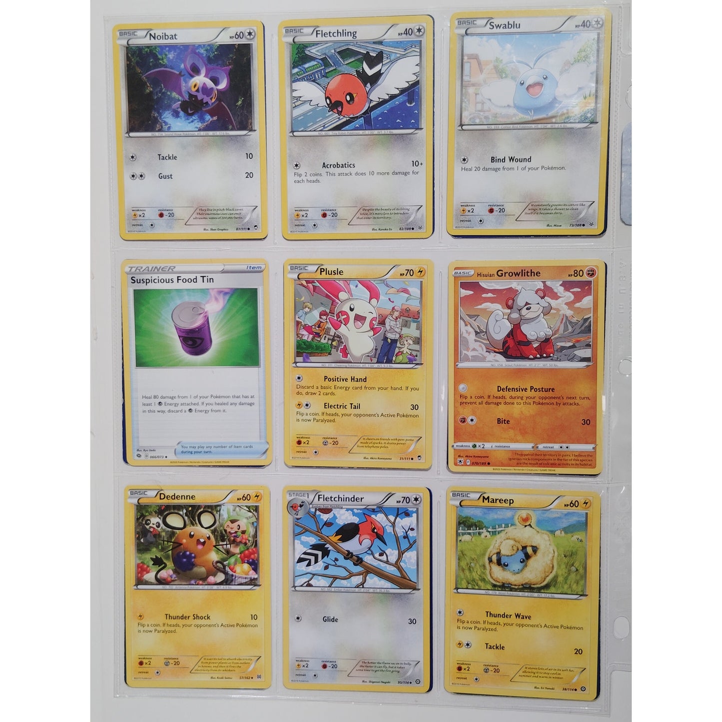 18 Random Pokémon Cards Pictured, Actual Photos Provided