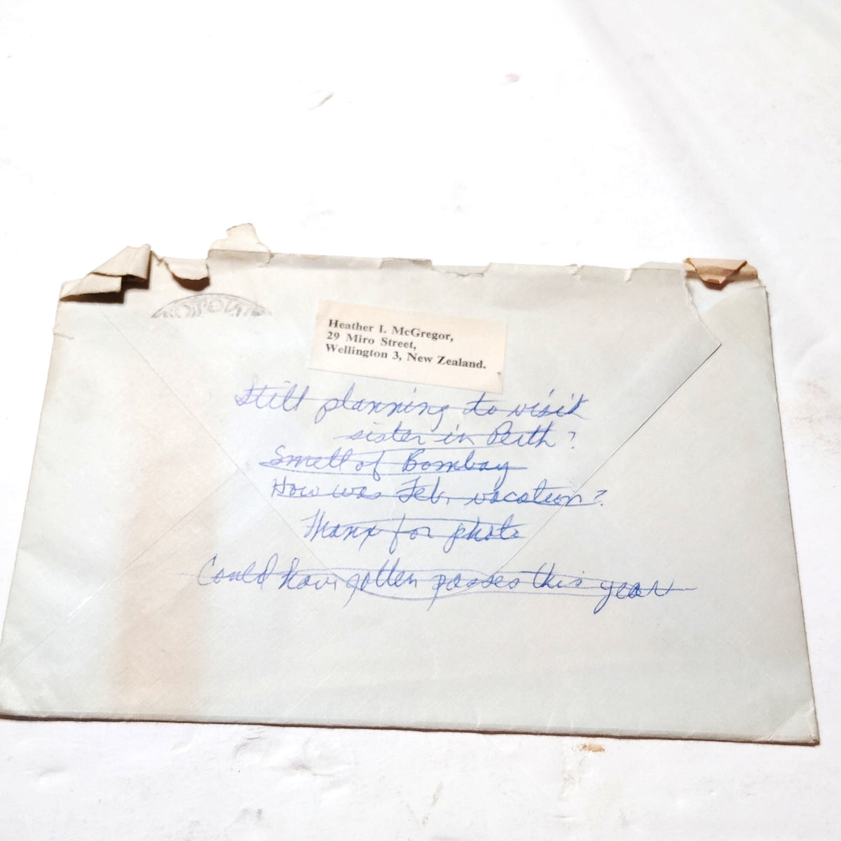 New Zealand 18c Wool Stamp 1969 Air Mail Cover to Birmingham Alabama USA