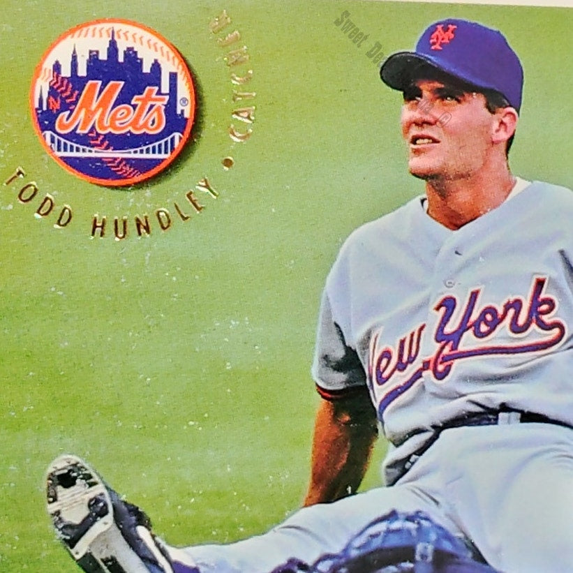 Todd Hundley, New York Mets, #565, 1994 Fleer Baseball Collector's Card