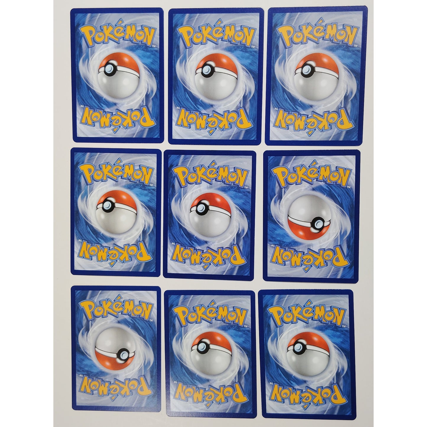 18 Random Pokémon Cards Pictured, Actual Photos Provided