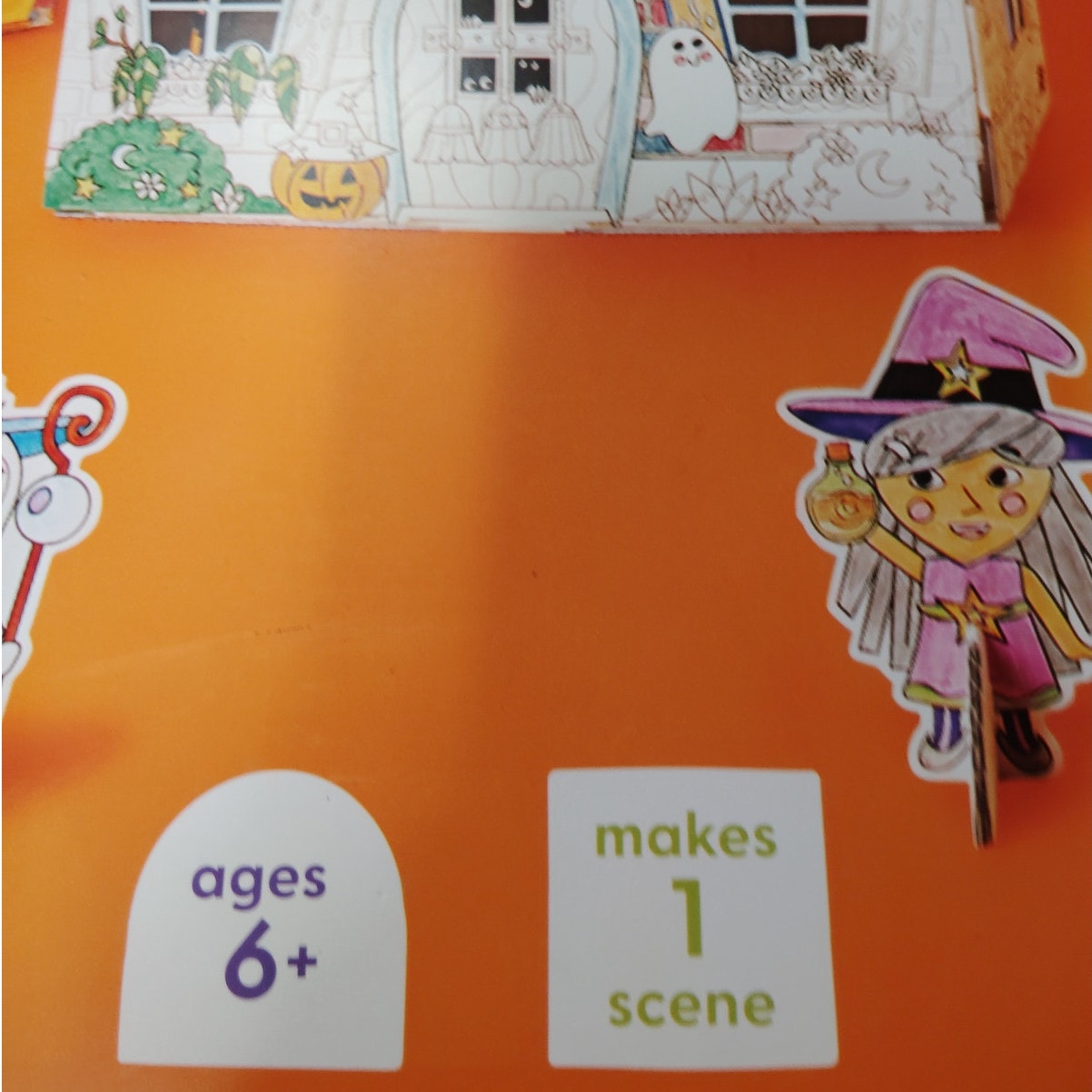 Mondo Llama Create-Your-Own Haunted Village Kit Corrugated Board Halloween Scene