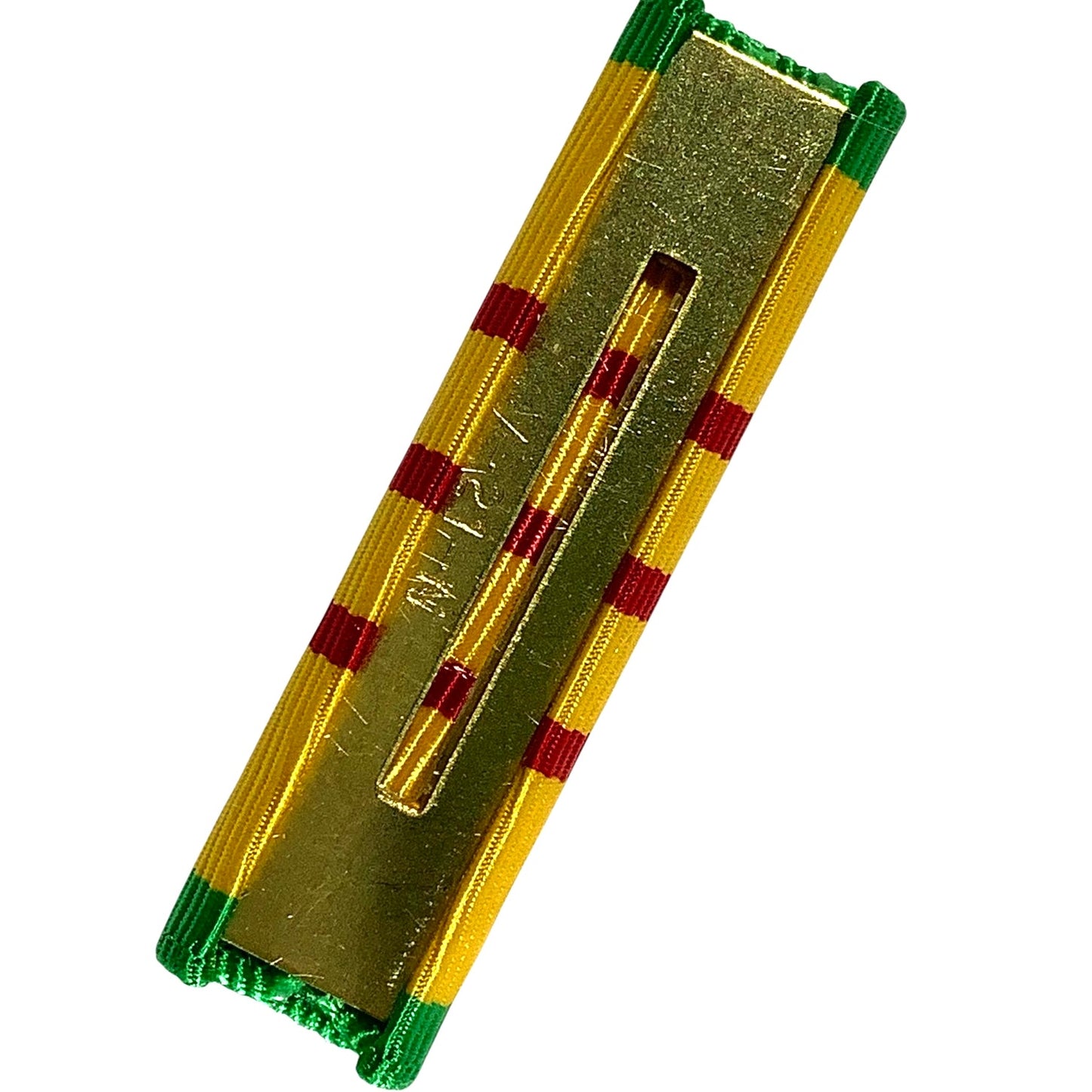 Vietnam Service Medal Ribbon, 1-3/8" x 3/8"