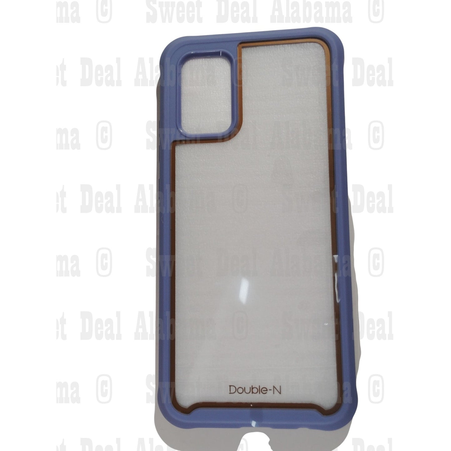 Double-N Cellphone Case For Samsung Galaxy A02 w/ Screen Protector (Purple)