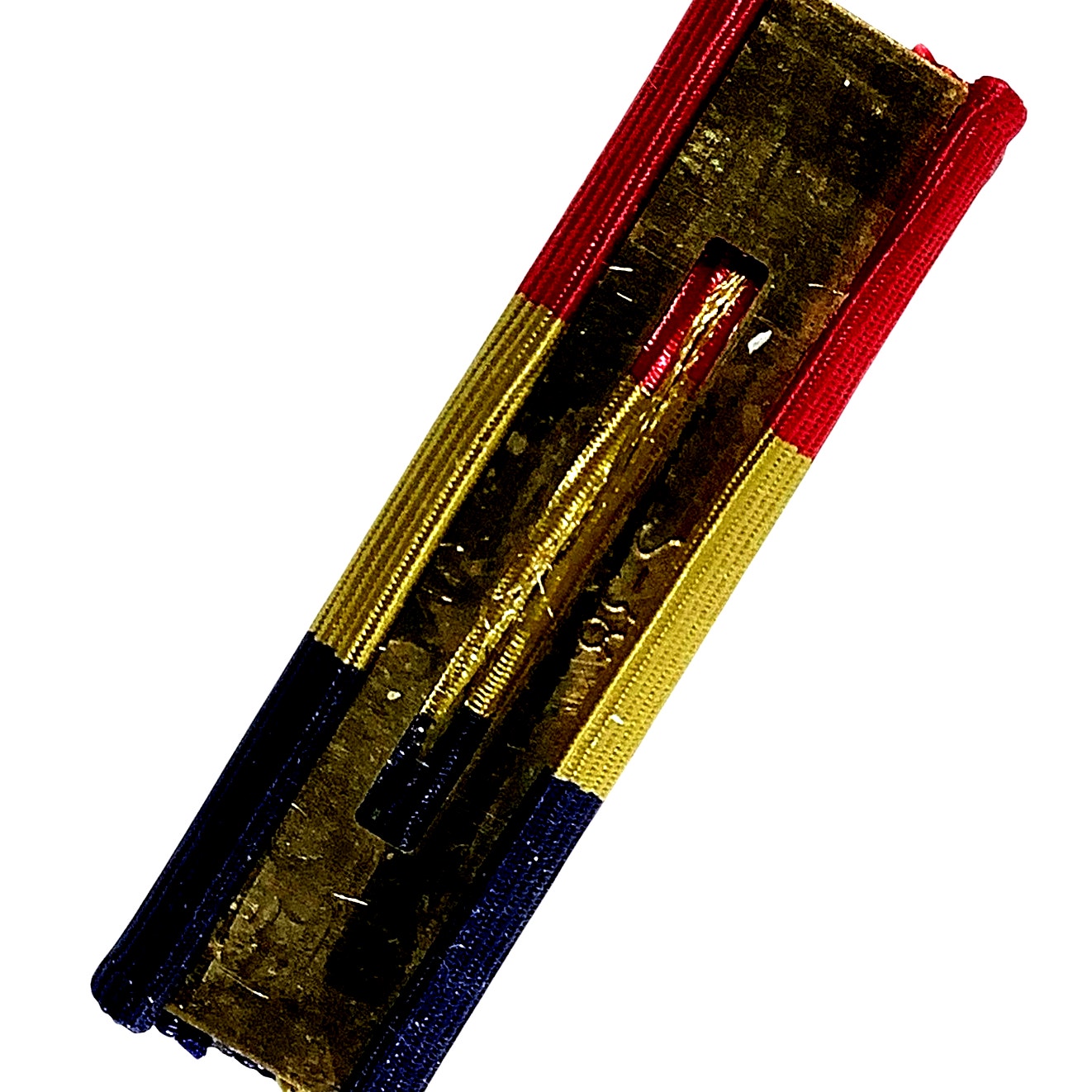 Navy & Marine Corps Medal Ribbon, 1-3/8"L x 3/8"H, USN USMC