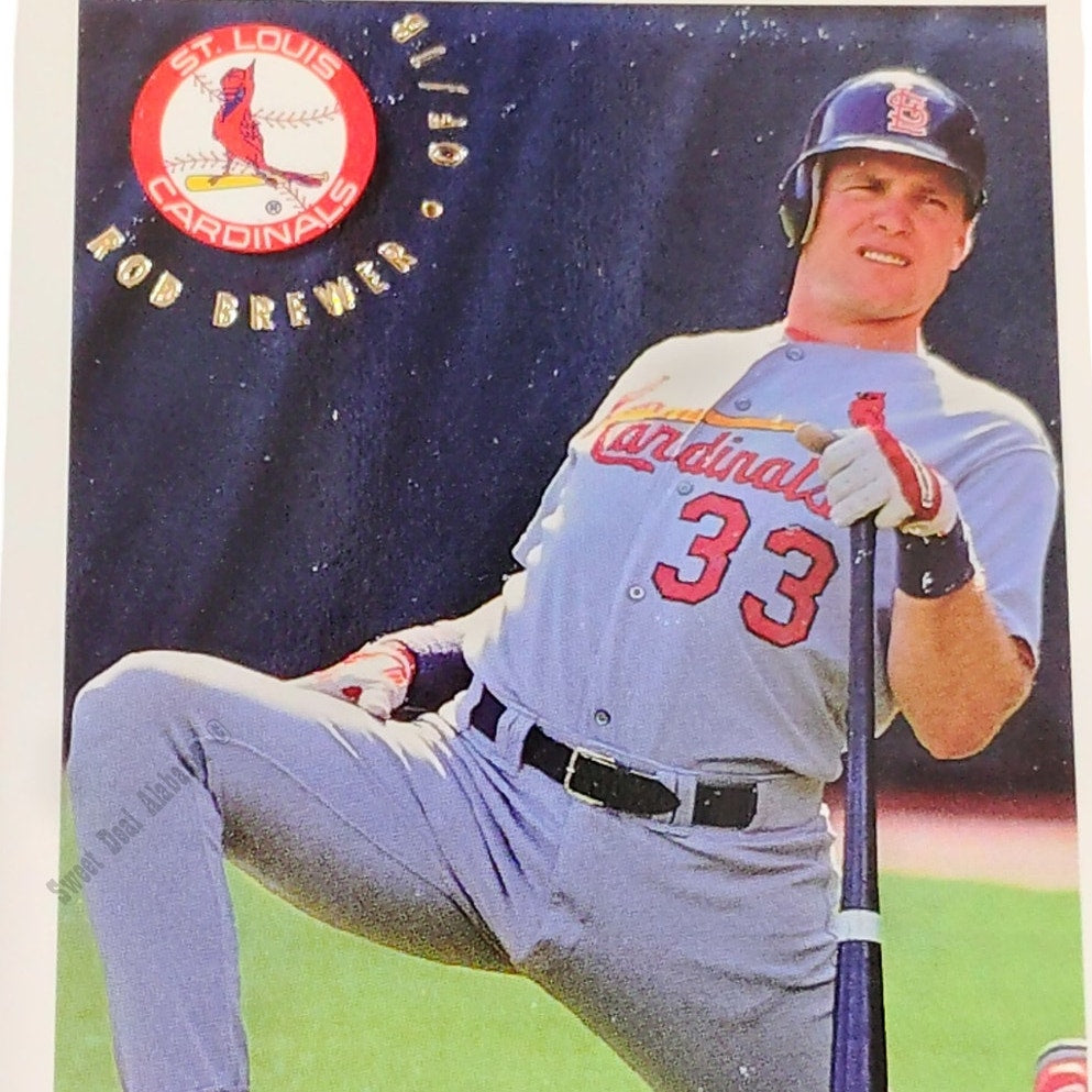 Rod Brewer, St. Louis Cardinals, #629, 1994 Fleer Baseball Collector's Card