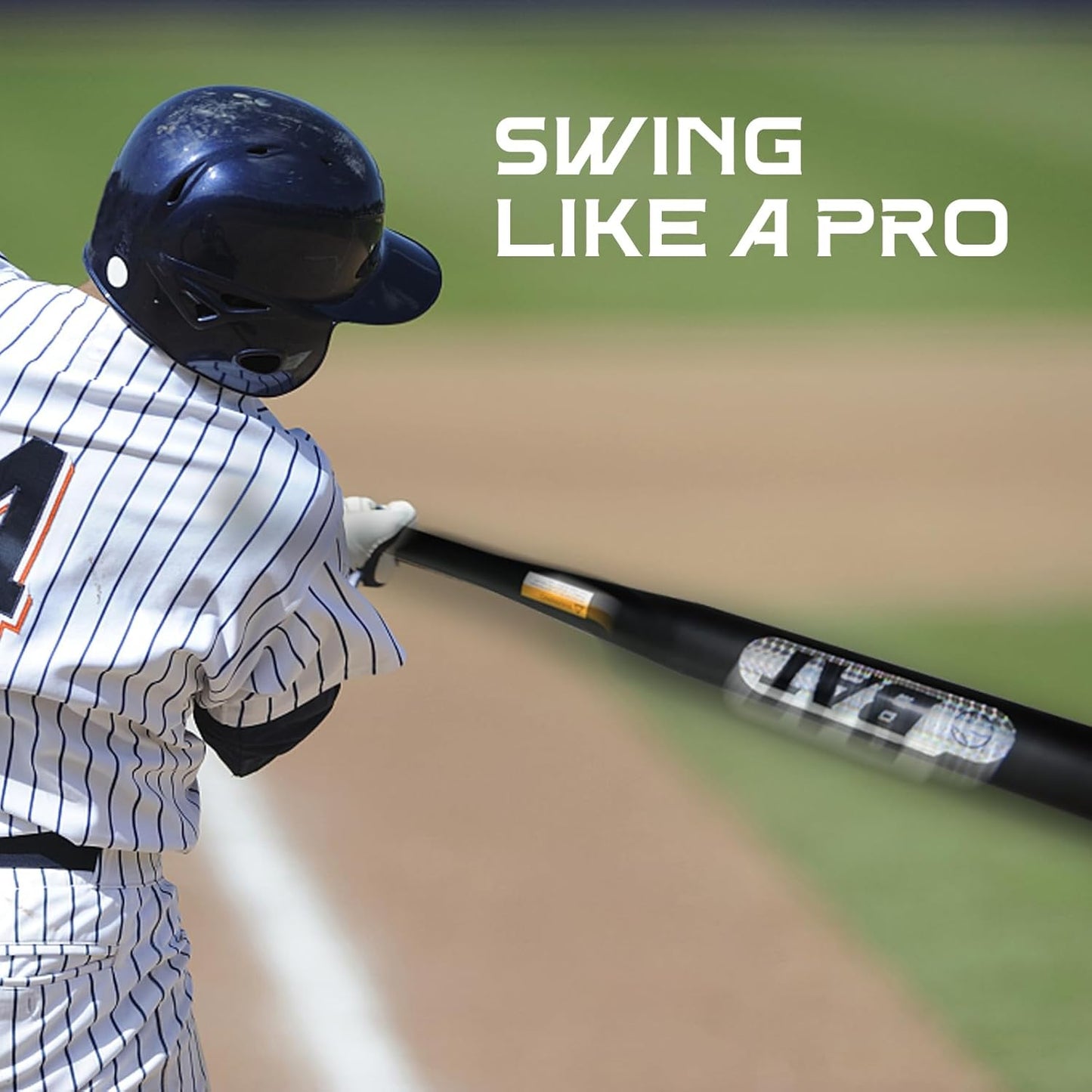 32" Steel Baseball Bat – 2LB Weighted Heavy Duty for Adult & Youth, FOORAINDA