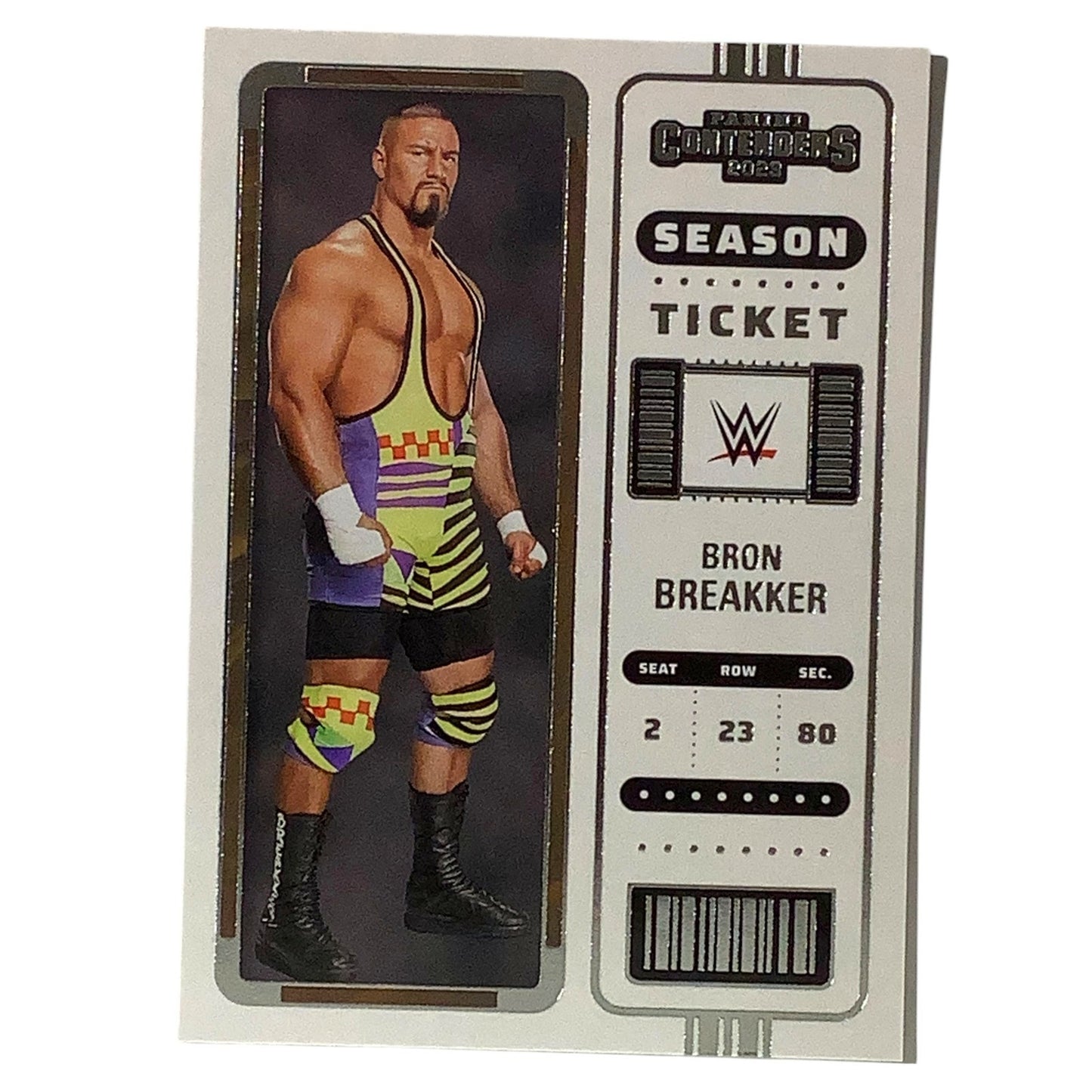 Bron Breakker, WWE Contenders Card 101, 2023 Panini - Chronicles WWE, NM+