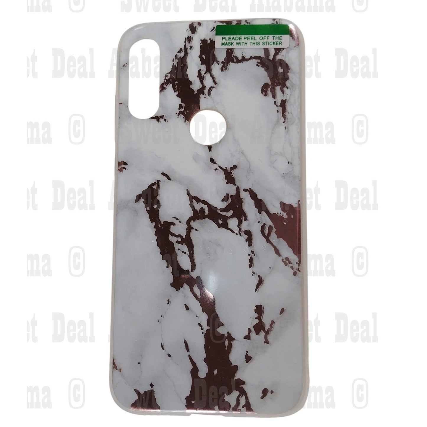 Gorgcase Cellphone Case For Motorola Moto E7, Marbled Graphics