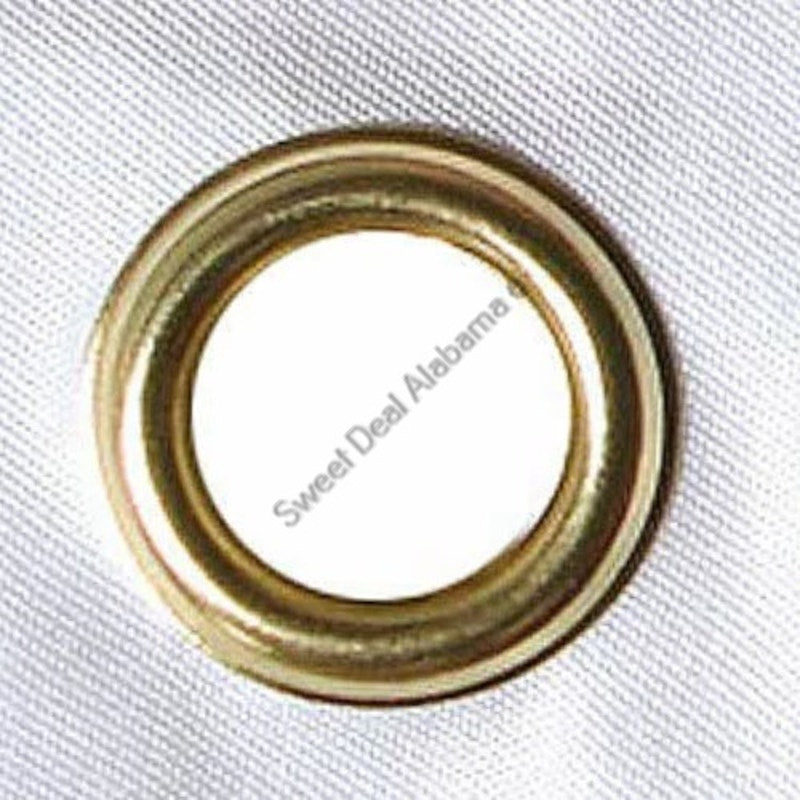 White Airborne Insignia 3' x 5' Poly Flag / Banner Metal Grommets, Canvas Header
