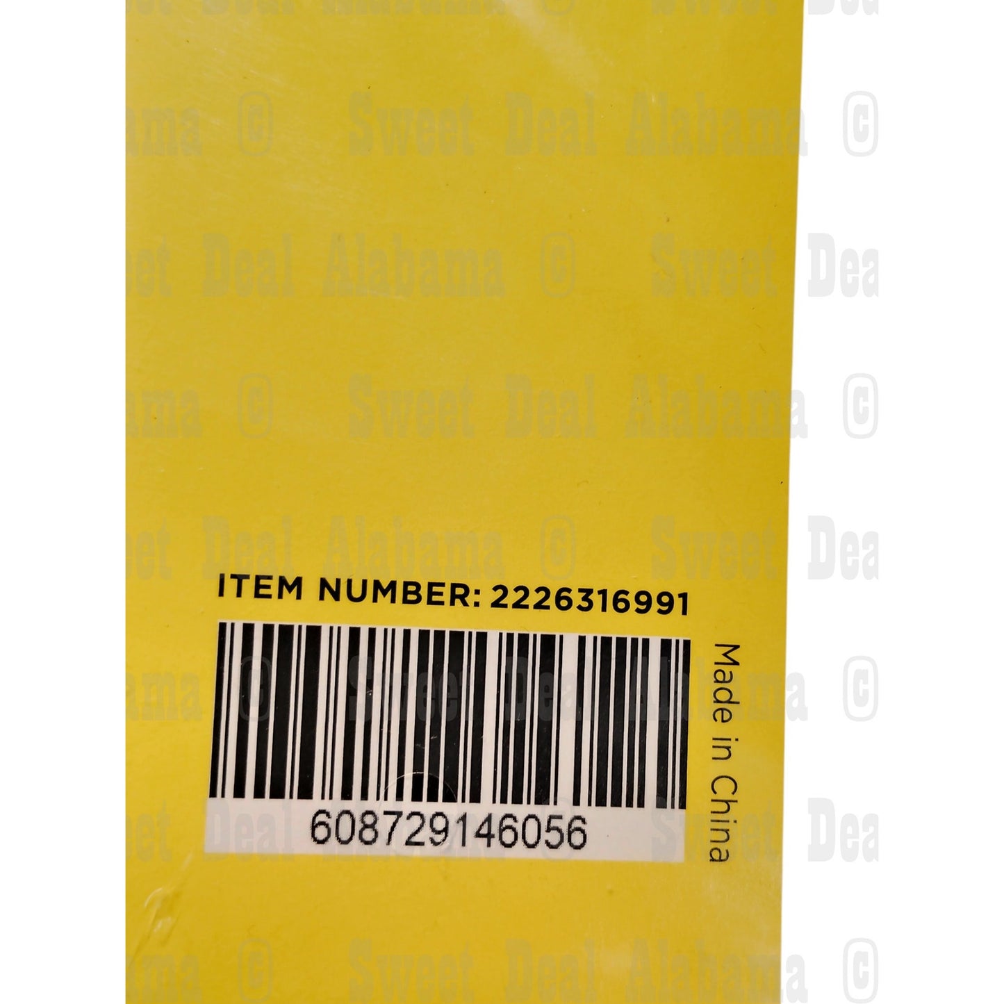 JAM PAPER Plastic Sleeves, Letter Size (9" x 11.5") Yellow Project Pockets 12-Pk
