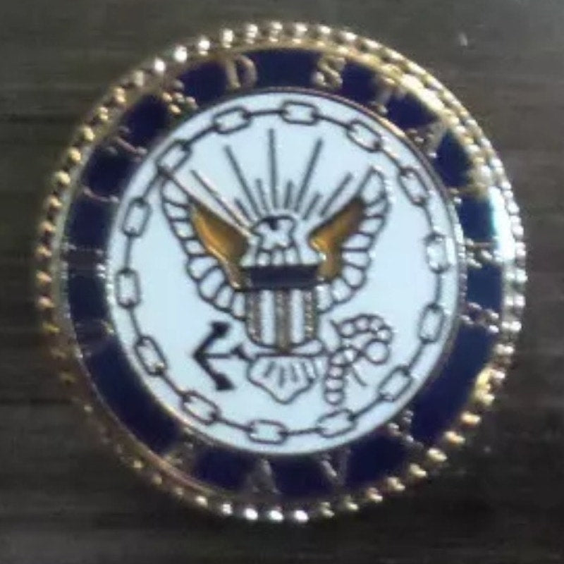 United States Navy Money Clip (1-7/8"W x 1"H w/ 3/4" Emblem)