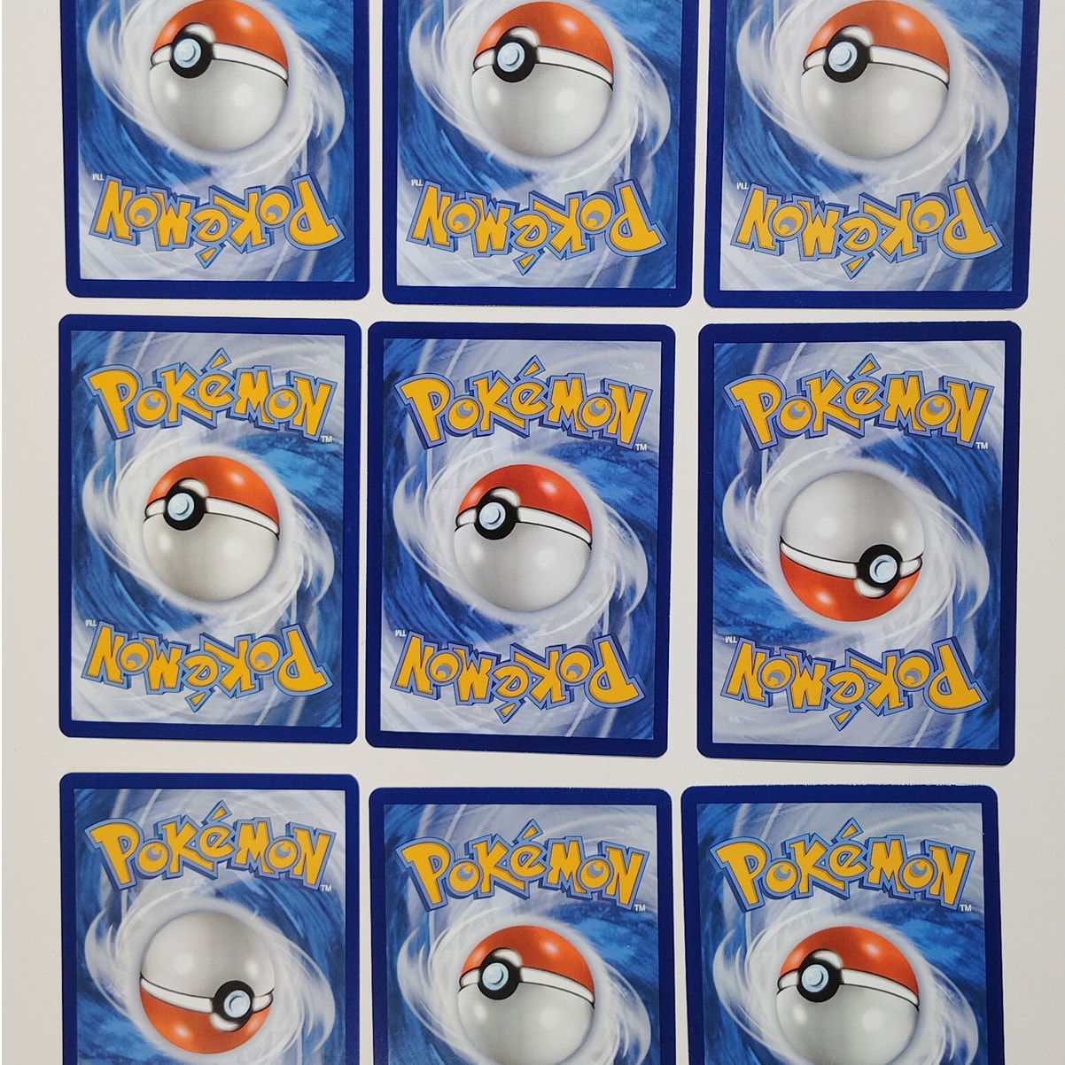 18 Random Pokémon Cards Pictured, Actual Photos Provided