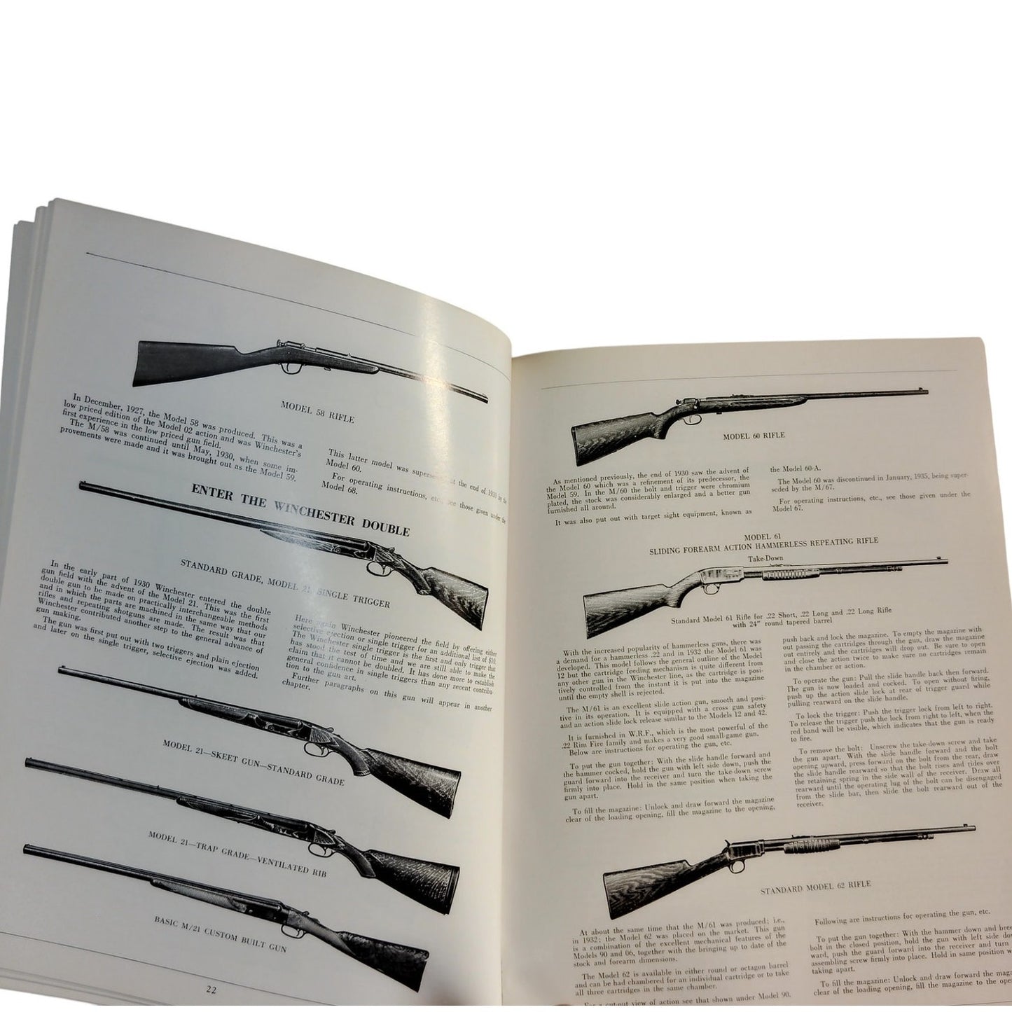 Winchester Sales Manual 1938 Reprint by Lear Publications 1970