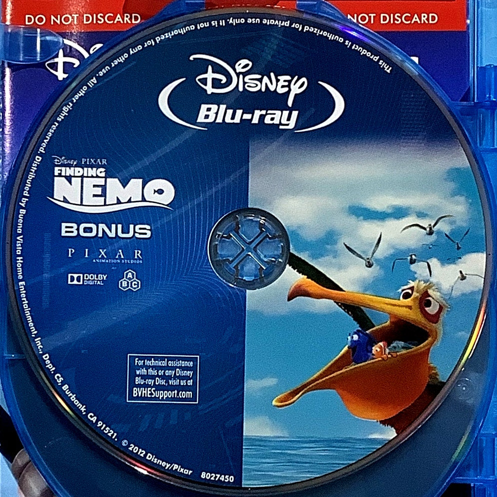 Finding Nemo, Three-Disc Collector's Edition, 2012 Blu-Ray + DVD, Animated Fun