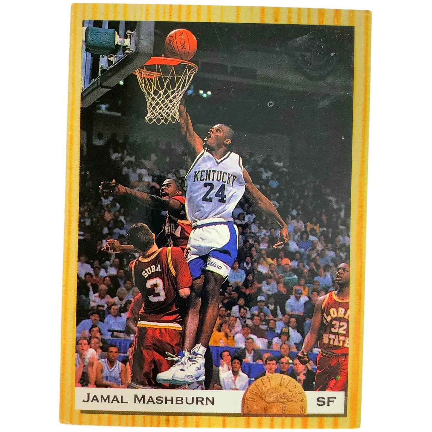 Jamal Mashburn, Mavericks (F), Classics 1994 All-Rookie Team Card 12 EXC/NM