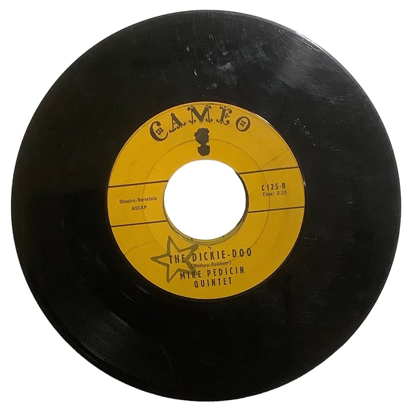 Mike Pedicin Quintet – Shake A Hand / The Dickie-Doo, 1957 CAMEO Record C-125