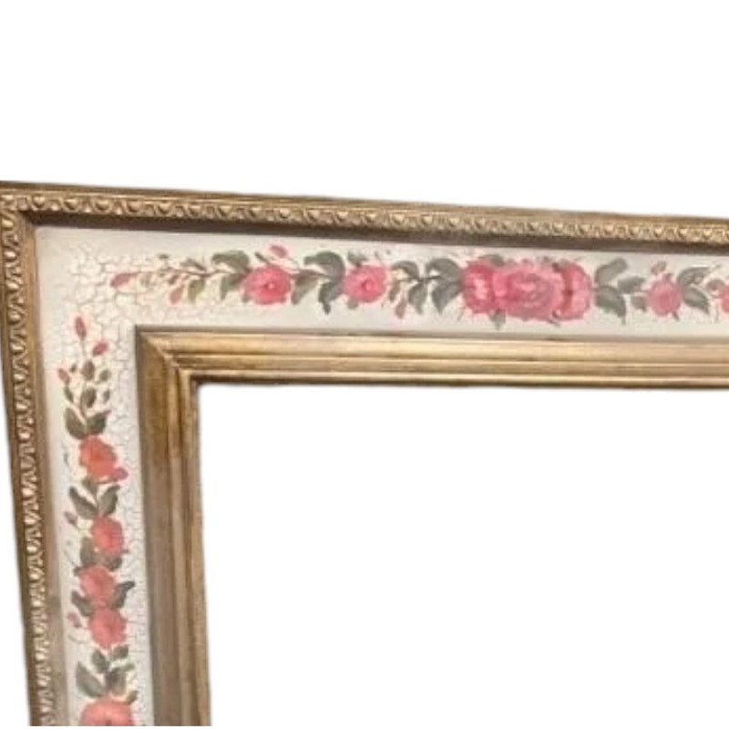 Vintage Wood Picture Frame - Picture Space 24" x 20", Overall Frame 30: x 35"