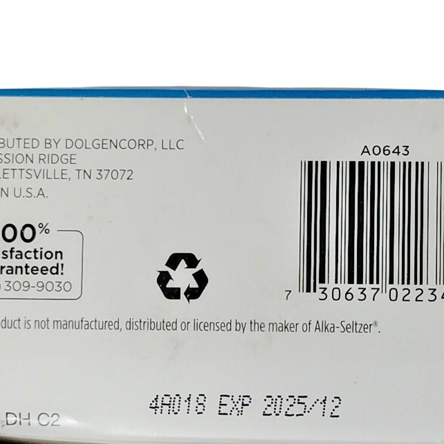 DG Health Antacid & Pain Relief – 36 Tablets – Original Flavor – Exp. 12/2025