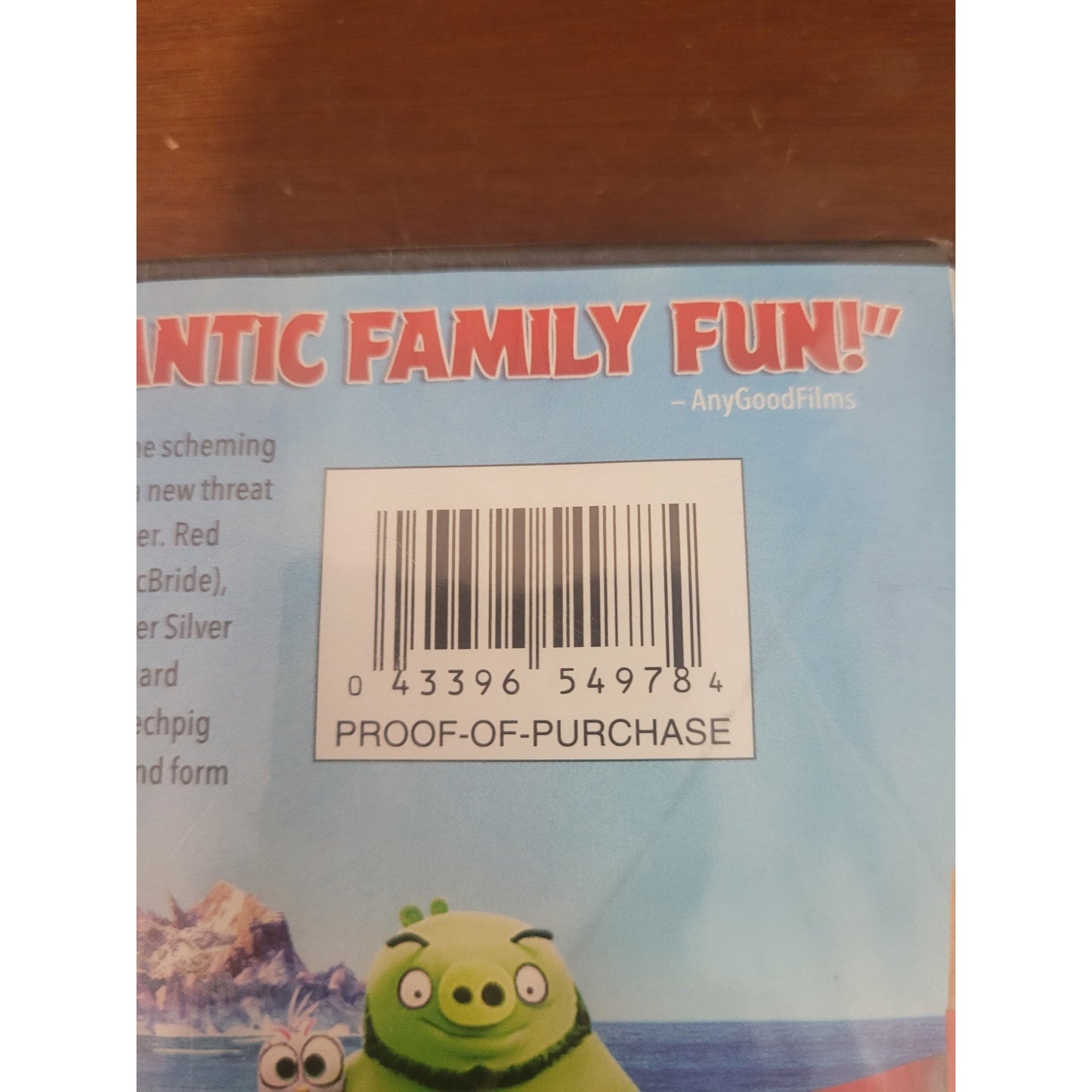 The Angry Birds Movie 2 DVD 2019 Animated Comedy Sony Pictures Family Adventure