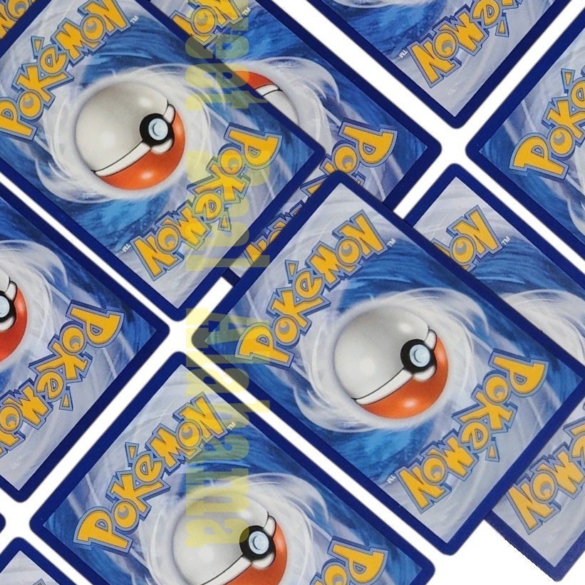 18 Random Pokémon Cards Pictured, Actual Photos Provided