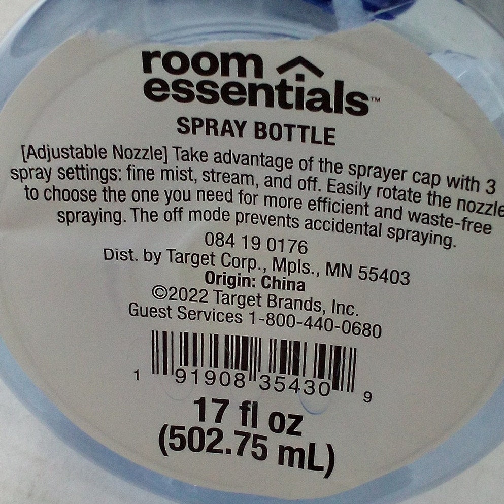 6-PK Room Essentials Garden Spray Bottle – Royal Blue – 17 fl oz – 6‑PK