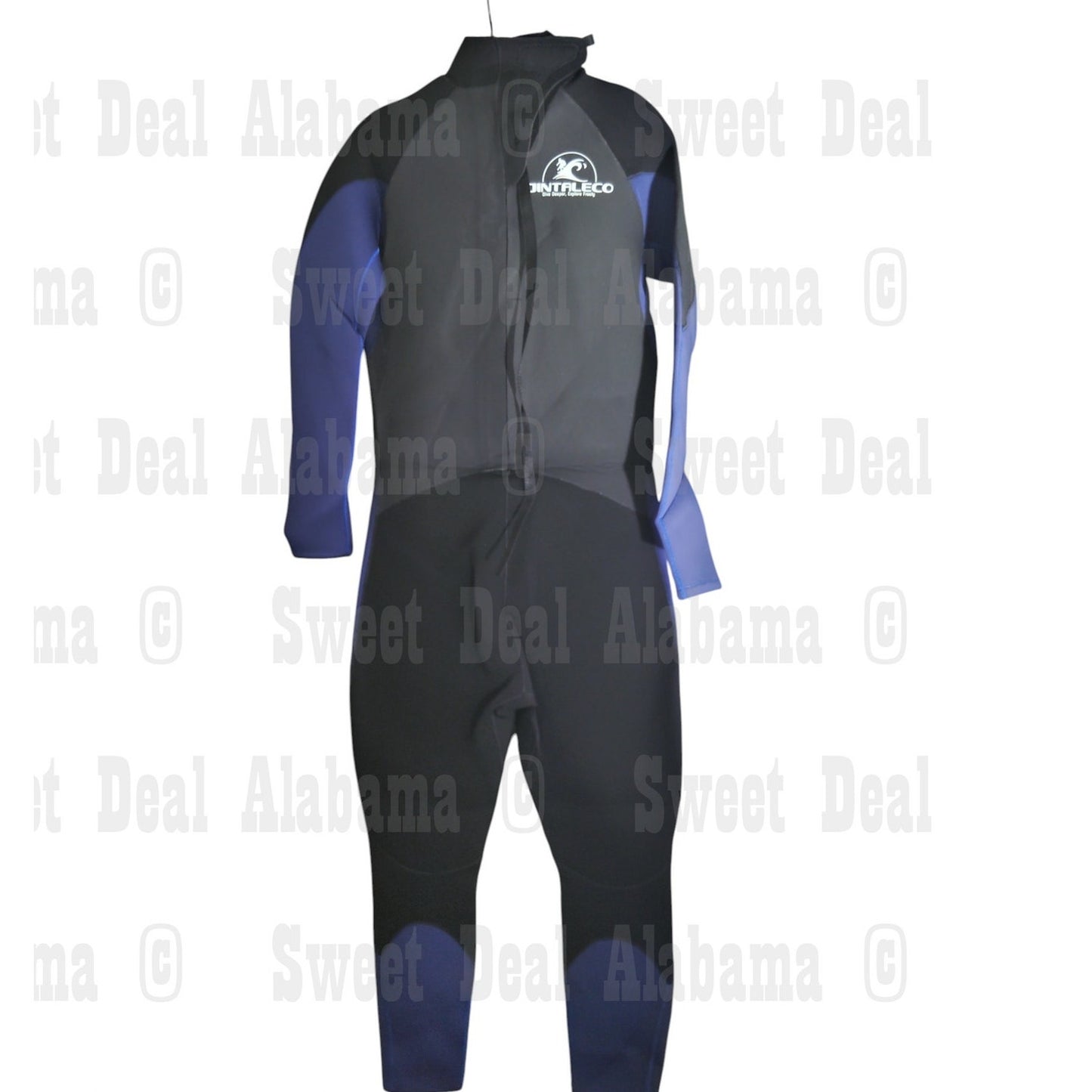 Men's Full Wetsuit, 2XL, 3mm Neoprene Wet Suit for Diving Surfing Scuba, Blue