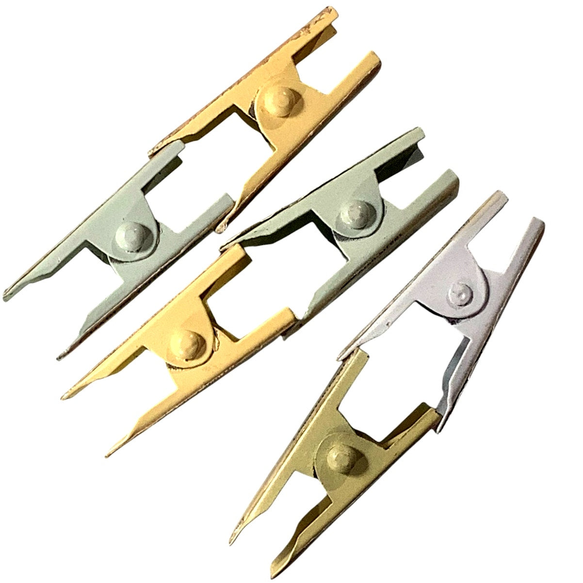6 Vintage Sewing Clips From The 1980's, Embroidery Sewing Needs & More 2" x 3/4"