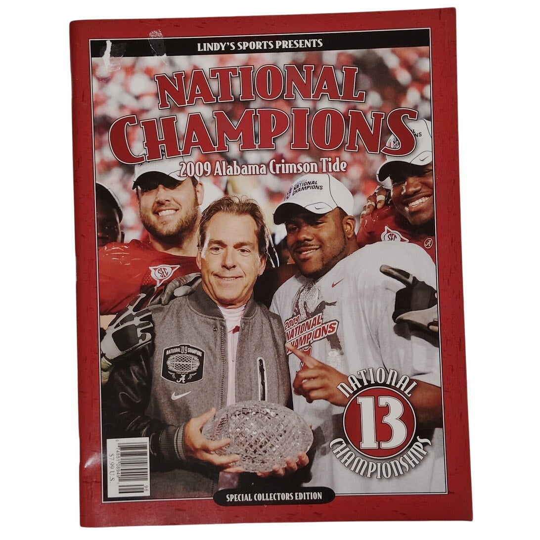 Lindy’s Sports Collector’s Edition 2009 Alabama Crimson Tide National Champions