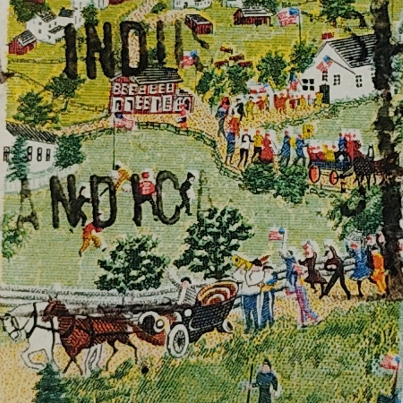 1969 US 6c Grandma Moses American Folk Art Stamp #1370 Used Cancelled