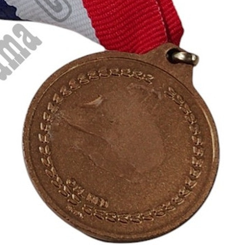 Red, White and Blue Ribbon (29" Cir) with Bronze Torch Medallion (1-1/4"D) Award