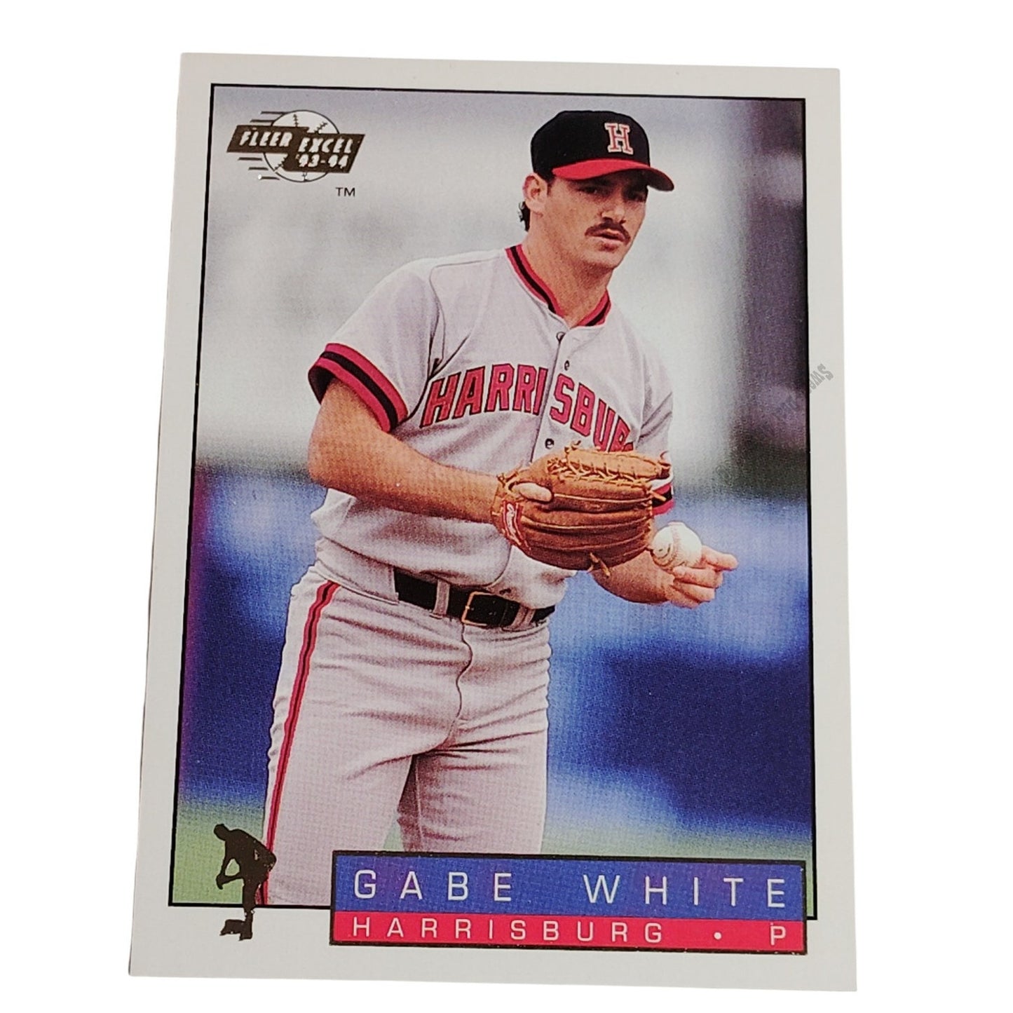 Gabe White, Harrisburg Senators, No. 231, 93-94 Fleer Excel Minor Leagues
