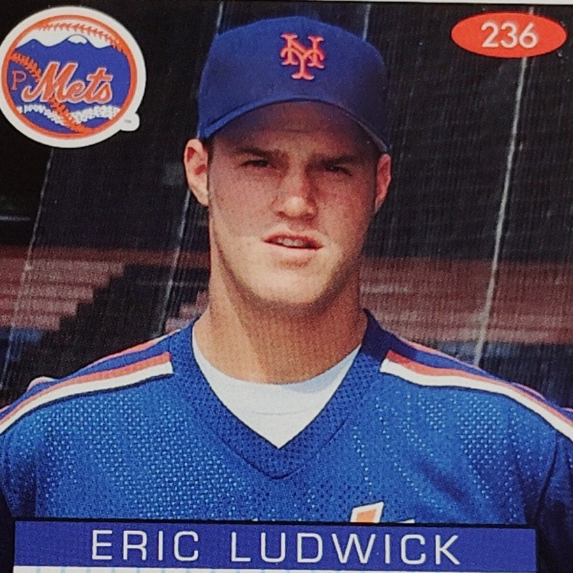 Eric Ludwick, Pittsfield Mets, No. 236, 93-94 Fleer Excel Minor Leagues