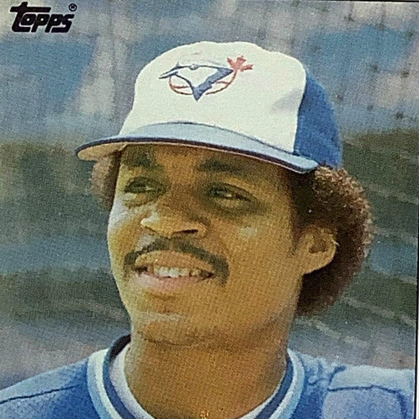 Jesse Barfield, Toronto Blue Jays, MLB, 1985 Topps Card 24, EX/NM