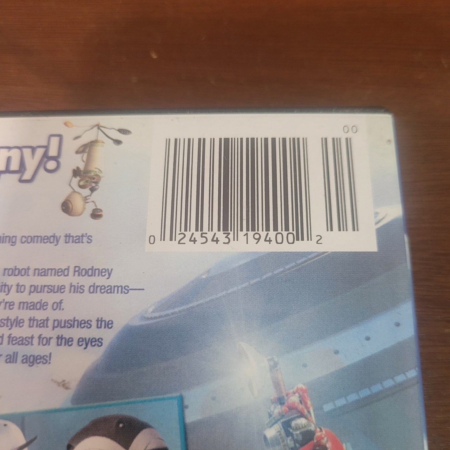 Robots DVD 2005 Widescreen Animated Family Comedy, Robin Williams, Ewan McGregor