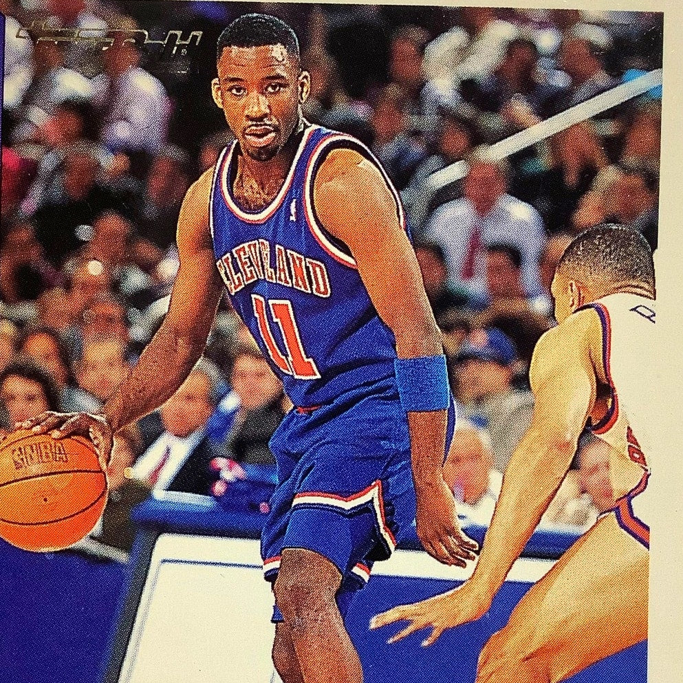 Terrell Brandon, Cavaliers, 1993 Topps Gold Insert Collector's Card 183, EXC