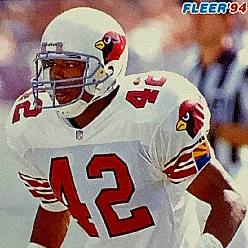 John Booty, Arizona Cardinals, NFL Fleer 1994 Card 3, EX/NM
