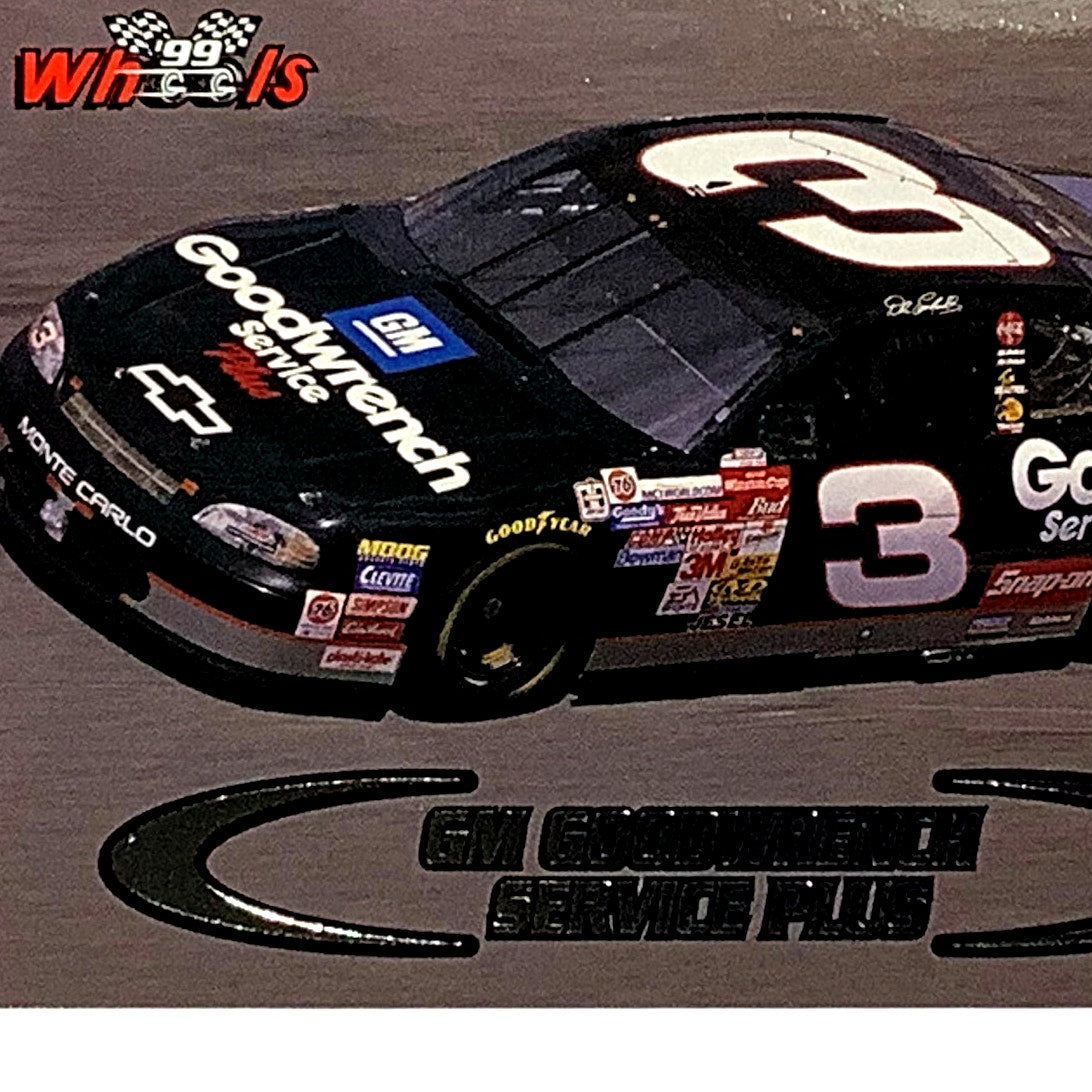 Dale Earnhardt Sr #3 Goodwrench Monte Carlo 1999 Wheels #55 NASCAR Winston Cup
