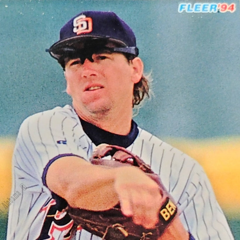 Jeff Gardner, San Diego Padres, #662, 1994 Fleer Baseball Collector's Card