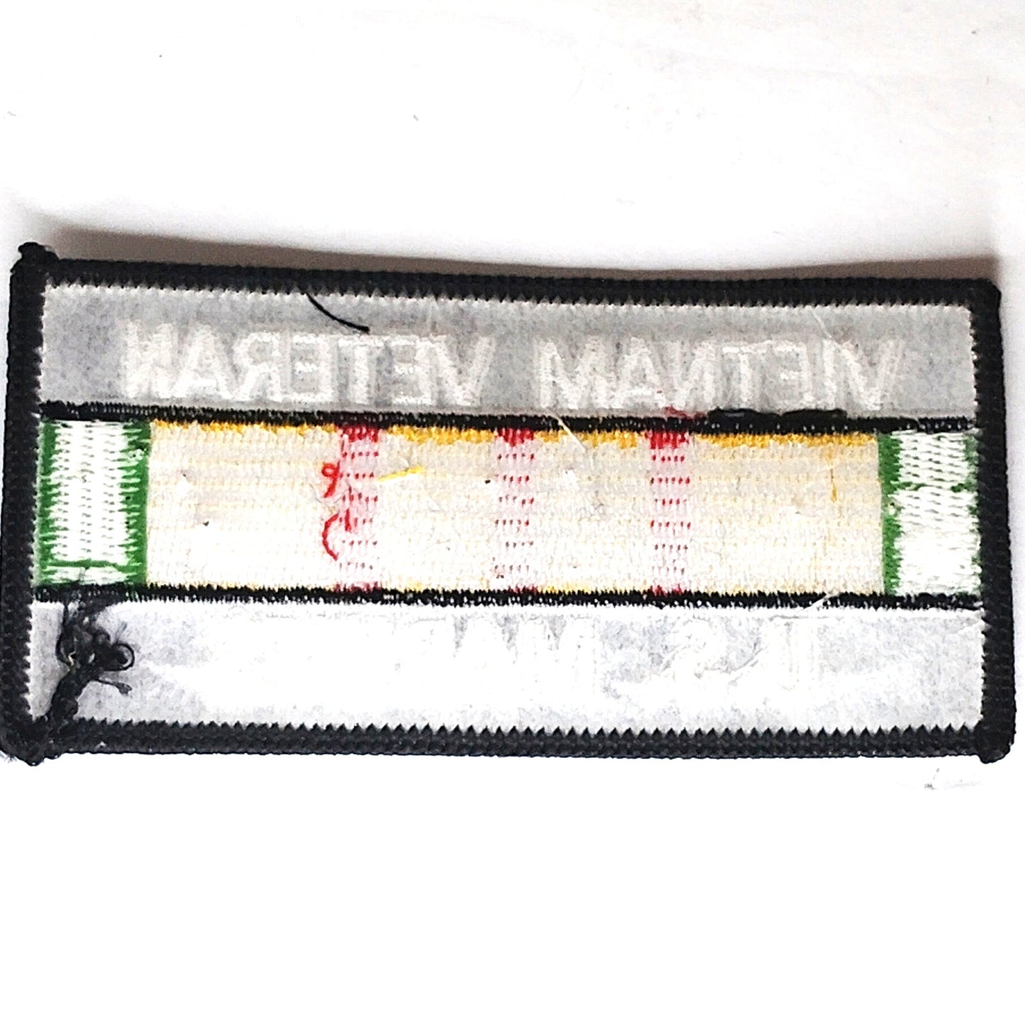 Vietnam Veteran USMC Patch Service Ribbon U.S. Marines 3-7/8" x 2" Collectible
