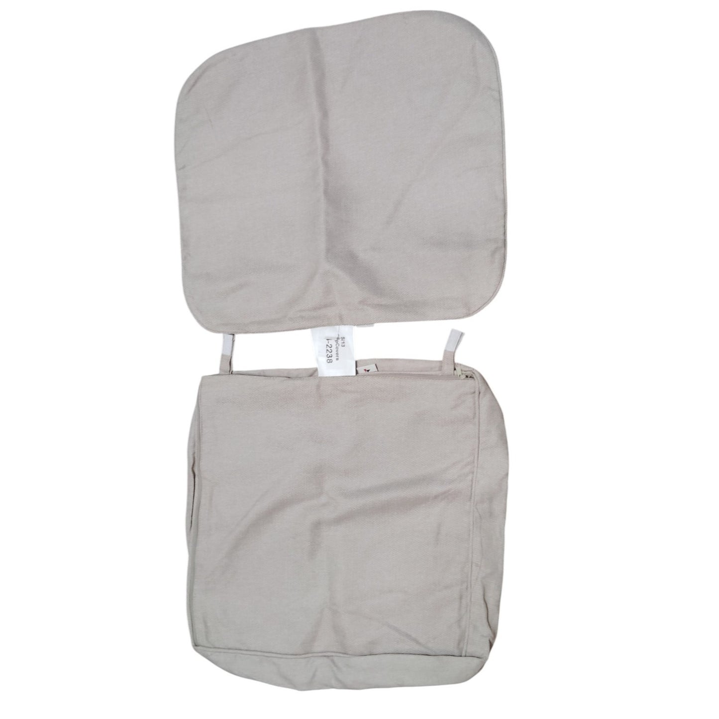 Outdoor Furniture Slipcover Set: Seat: 24"W×24"D & Back: 27.5"W×24"H Taupe Beige